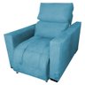 Poltrona do Papai Retrátil e Reclinável Madri Turquesa - 2