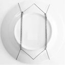Ver imagem 2 de Suporte Gancho Mola Dourada Prato Decorativo Parede Pendurar Bolo 18 a 30cm