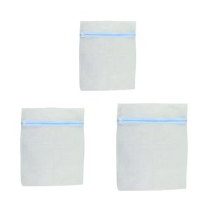 Kit Protetor Bolsa Lavar Roupa Peças Sensíveis 03 Unidades com Zíper