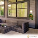 Ver imagem 4 de Pendente Terrário Globo de Vidro com Suporte para Plantas Jardim Varanda Coberta Dourado Fosco