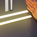 Ver imagem 3 de Perfil Embutir Led 25x7mm Preto 2x1m Gesso Incorporato Ilunato