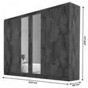 Ver imagem 4 de Guarda-Roupa Casal Oslo 6 Portas 6 Gavetas 100% Mdf com Espelho Off White - Mademarques
