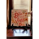 Ver imagem 5 de Azulejo Decorativo - Meu Deus Está Vivo! - 14,5 X 18,5 X 9cm