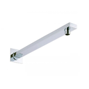 Ver imagem 3 de Kit Ducha Quadrada Cromada Inox 20x20 Parede Padrão Docol