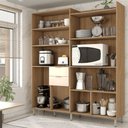 Ver imagem 2 de Cozinha Compacta Salsa 7 Portas 2 Gavetas Amêndola/nude Prime Tx - Panorama Móveis