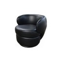 Ver imagem 1 de Poltrona Porto com Base Giratoria Couro Legitimo:450