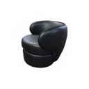 Ver imagem 3 de Poltrona Porto com Base Giratoria Couro Legitimo:450