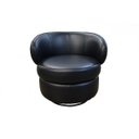 Ver imagem 4 de Poltrona Porto com Base Giratoria Couro Legitimo:450