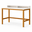 Ver imagem 2 de Mesa Home Escrivaninha Califórnia Office Industrial Quarto:off White