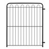 Kit Cercado 82X68 6 Módulos + Portão - Preto Açomix - 6