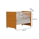 Ver imagem 5 de Quarto para Bebê Completo com Berço Evolution 4 em 1 Zaki Bege/Areia Fosco/Savana