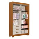 Ver mais imagens de Quarto para Bebê Completo com Berço Evolution 4 em 1 Zaki Bege/Areia Fosco/Savana