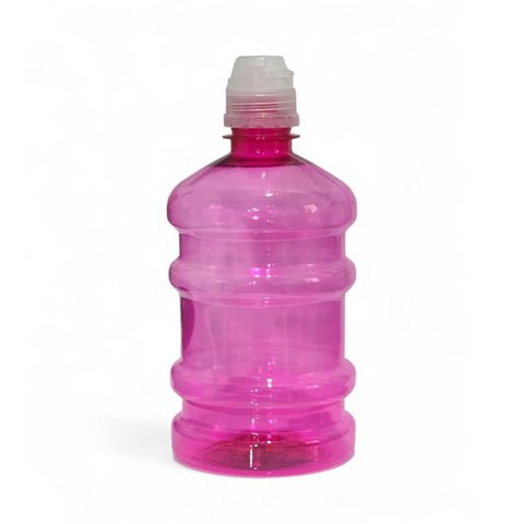 Garrafa de Água Galão Squeeze 500ml Treino Fitness Top Rosa
