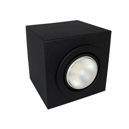 Plafon de Sobrepor Aço E27 Bivolt Rioprelustres Par 20 3500/1 220V Plafon Par 20 3500/1 Preto - 1