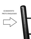 Ver imagem 2 de Jogo 2 Cadeiras Para Cozinha Epoxi Craqueada Assento Estofado - Laca branca