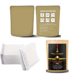 Drip Coffee + Drip Bag Premium Cappuccino + Café Ilovecoffee - 100un