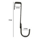 Ver imagem 2 de Gancho para Pendurar Plantas e Flores 15cm - 5 Peças