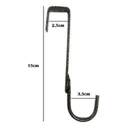Gancho para Pendurar Plantas e Flores 15cm - 5 Peças - 2