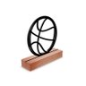 Escultura de Mesa, Bola de Basquete 25x25cm - 5