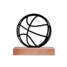 Escultura de Mesa, Bola de Basquete 25x25cm - 1