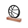 Escultura de Mesa, Bola de Basquete 25x25cm - 4
