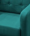 Ver imagem 4 de Poltrona Decorativa Bella Sala Recepção Escritorio - Lobo Shopp:azul Turquesa