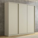 Ver imagem 1 de Guarda Roupa Bend em Mdf 260x240cm 3 Portas 6 Gavetas Luna C830