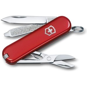 Canivete Suíço Victorinox Ref: 0.6223.g Classic SD Colors Vermelho 7 Funções