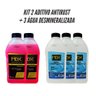 Kit 2 Aditivo Rosa Concentrado Antirust Mdx + 3 Agua Desmineralizada Mdx - 1