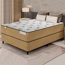 Ver imagem 3 de Cama Box Casal Colchão Smartclassic e Armação Colcho Box Smart Plumatex 138x188x64