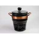 Ver imagem 5 de Kit Fondue Pedra Sabão Completo 8 Pçs Chapa 32 Cm São José Kit para Fondue