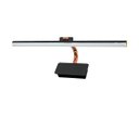 Ver imagem 1 de Arandela Mirror Linear Quadro Preto e Cobre 50cm Led 12w 3 em 1 Bivolt Embu Led
