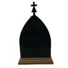 Capela Mãe Rainha com Coroa Metal Dourado Armazém Católico - 7