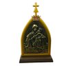 Capela Mãe Rainha com Coroa Metal Dourado Armazém Católico - 5