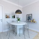 Ver imagem 2 de Mesa de Jantar Redonda Anne Branco