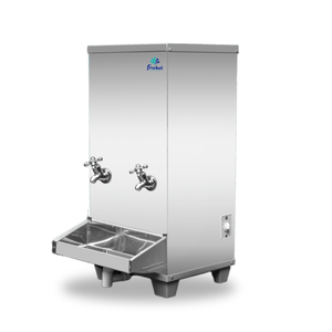 Bebedouro de Água 25 Litros Bancada Inox Ra025 Frisbel 127v - 2 Geladas