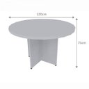 Ver imagem 3 de Mesa de Jantar Redonda Anne 