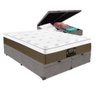 Cama Box Baú + Colchão New Ortopedic King 193x203 King Star - 1