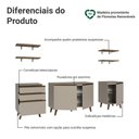 Ver imagem 4 de Armário de Cozinha Completa 240cm Crema Nice Madesa 01