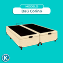 Ver imagem 5 de Cama Box Bau Queen Blindado Nature Begetiza 158x198