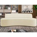 Ver imagem 2 de Sofá 4 Lugares Sala de Estar Cancún D02 Linho Bege 280 cm D-463 - Lyam Decor