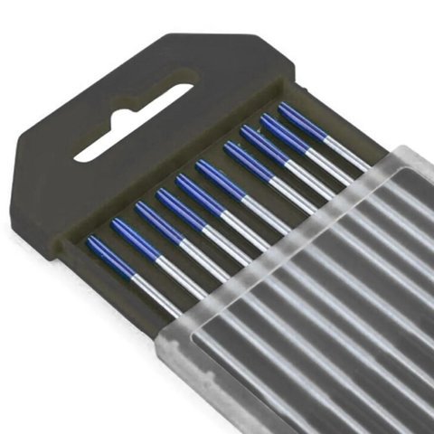 Eletrodo Tungstênio Lantânio Azul Ewla-2 - 2.4mmx150mm (3x3/32) 10 Unidades