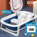 Ver imagem 4 de Banheira de Bebê Dobrável Pequena