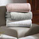 Ver imagem 5 de Manta Blanket High 300 Toque de Seda Solteiro 150x220cm - Kacyumara - Green Joy