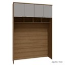 Ver imagem 1 de Guarda Roupa Modulado Ponte 163cm 04 Portas 234cm Alt Setiba