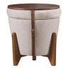 Puff Flex Altus em Linho Colmeia - Mobiliamobilia - 2