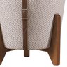 Puff Flex Altus em Linho Colmeia - Mobiliamobilia - 5
