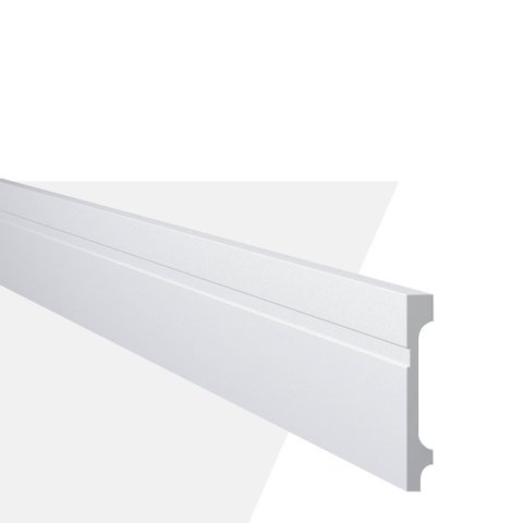 Rodapé Moldura de Poliestireno - Gart Fb11 11cm X 2,44m