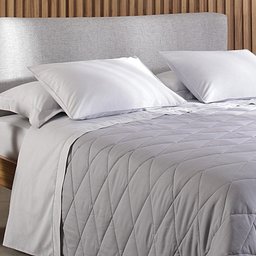 Jogo Cama Queen Buddemeyer 180 Fios Basic Percalle Cinza 020 - 3