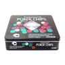 Jogo de Poker Chips Profissional 100 Fichas + 2 Decks de Cartas Fine Gift - 6